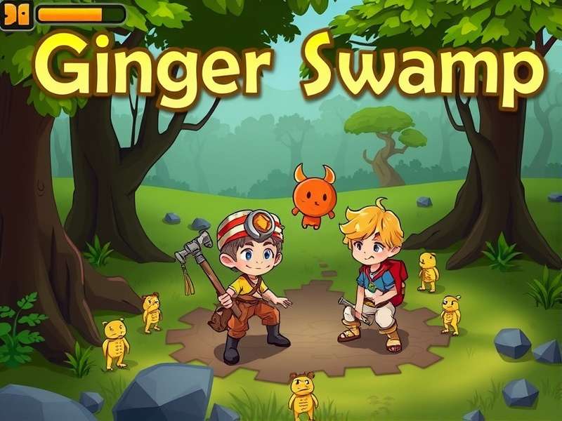 Ginger Swamp Adventure Quest Gameplay Screenshot